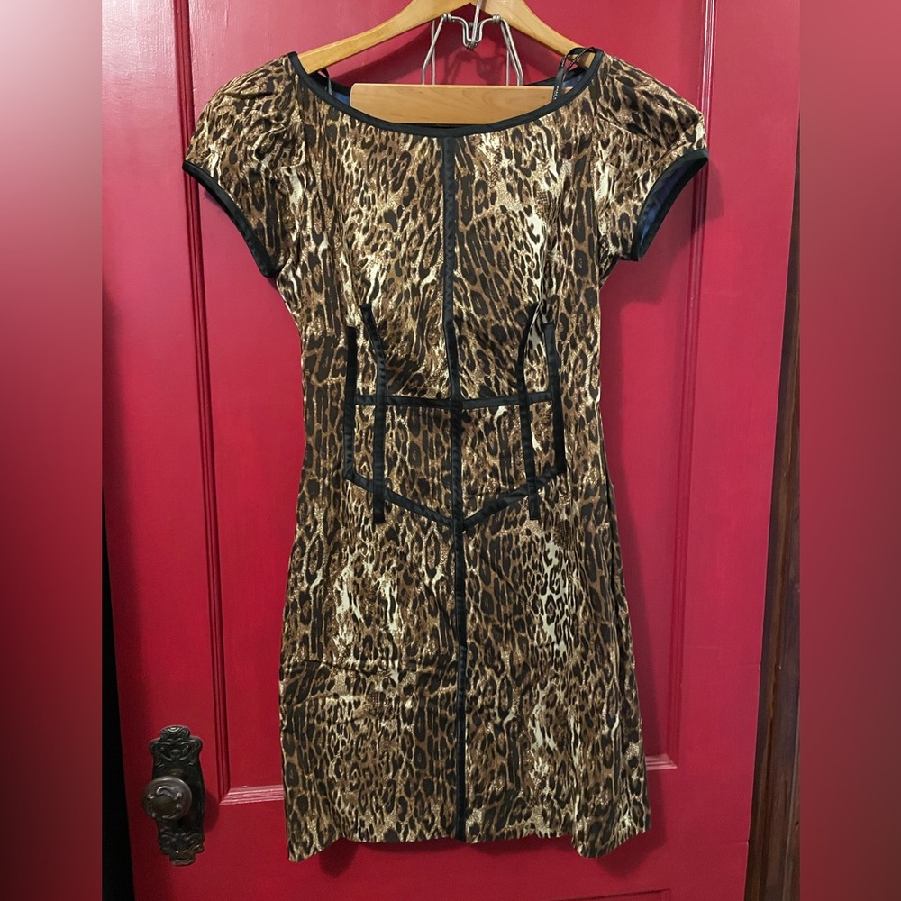 Marc New York leopard Print Dress